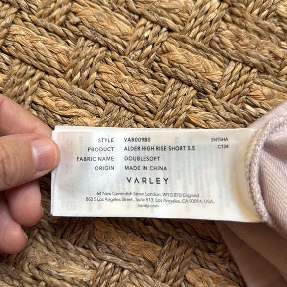 Varley alder high rise short 5.5” mushroom XL - Picture 4 of 6